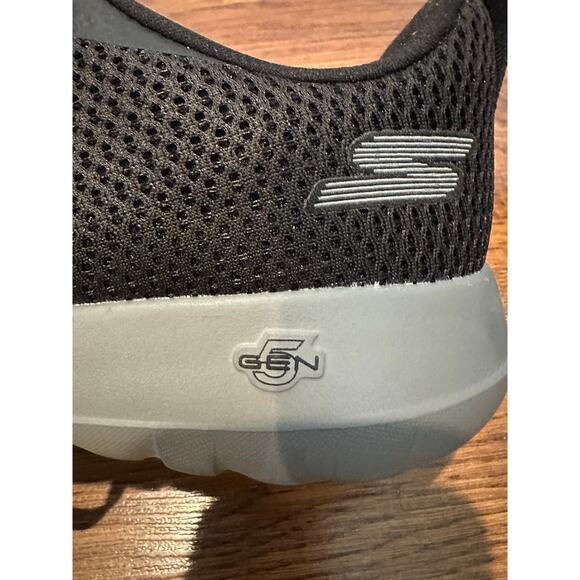 Skechers Go Walk Gen 5 Men's Lace-Up Walking Shoes Black Size 8 Comfort - Picture 10 of 10